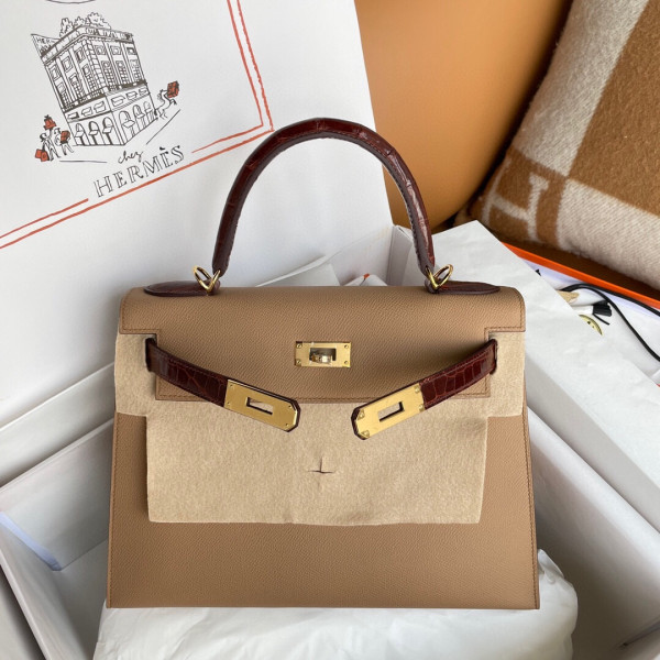 HOT SALE HERMES KELLY 28CM ALL HANDMADE