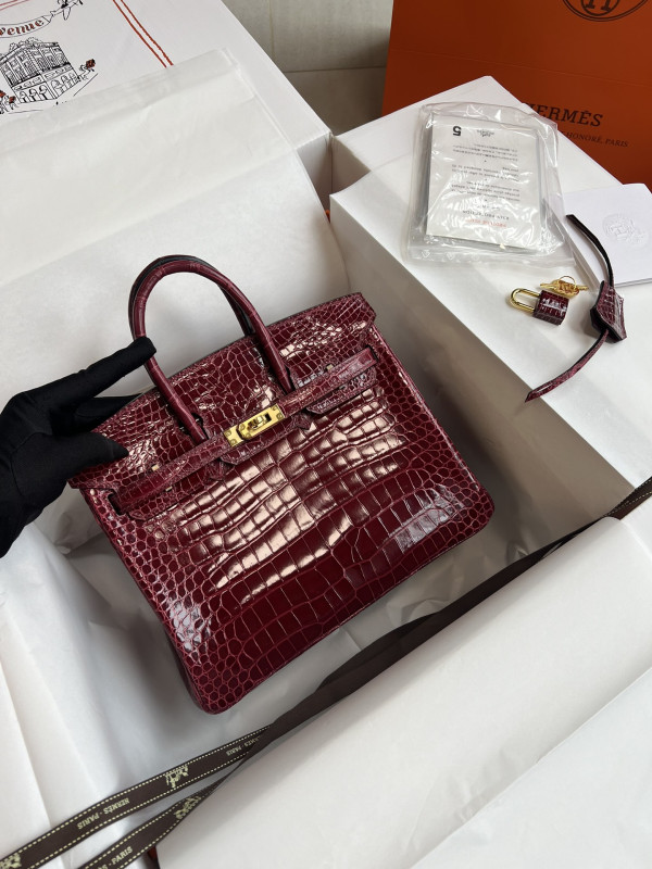 HOT SALE HERMES BIRKIN 25CM HANDMADE