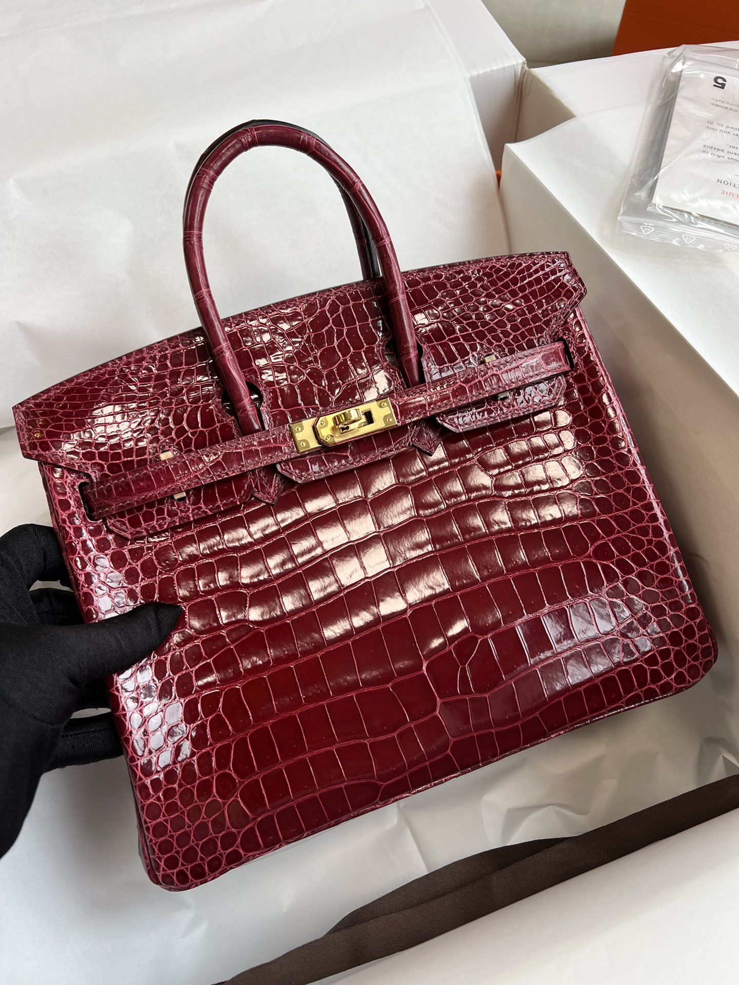 HOT SALE HERMES BIRKIN 25CM HANDMADE