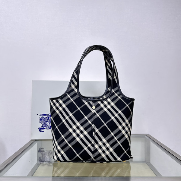 HOT SALE BURBERRY Medium Check Tote bag-41*14*26CM