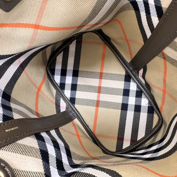 HOT SALE Burberry Mini Check Drawstring Pouch​