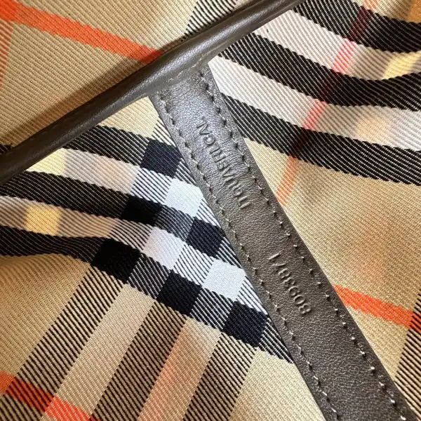 Burberry Medium Check Drawstring Pouch​