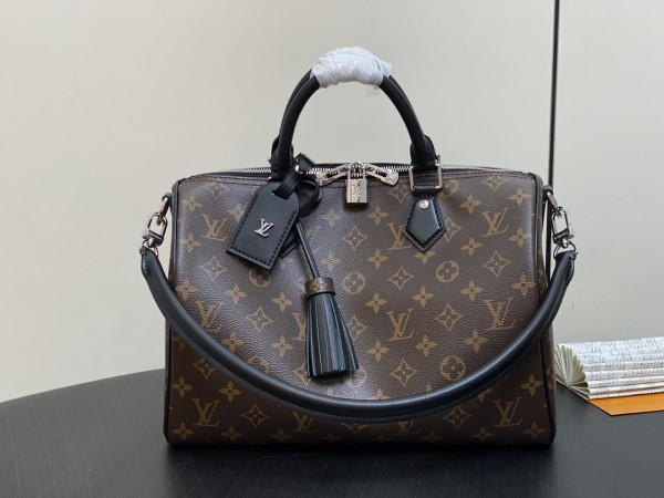 HOT SALE Louis Vuitton Speedy Soft 30 Dark