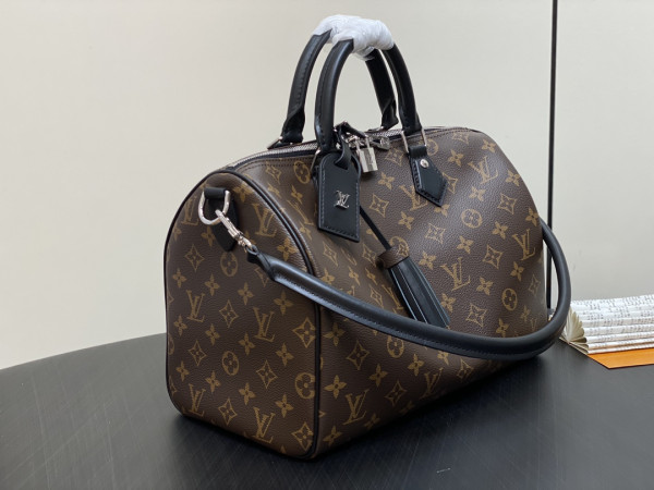 HOT SALE Louis Vuitton Speedy Soft 30 Dark