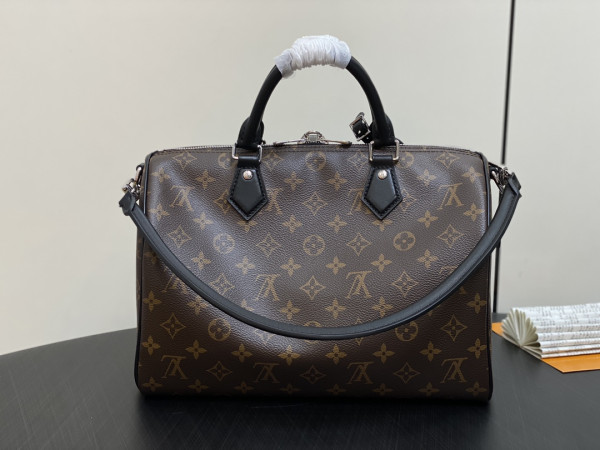 HOT SALE Louis Vuitton Speedy Soft 30 Dark