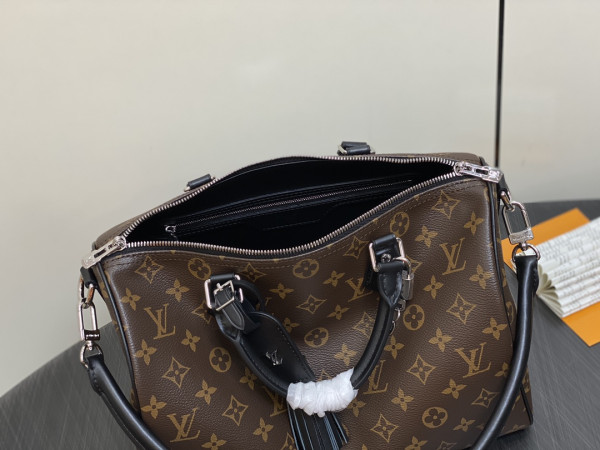 HOT SALE Louis Vuitton Speedy Soft 30 Dark