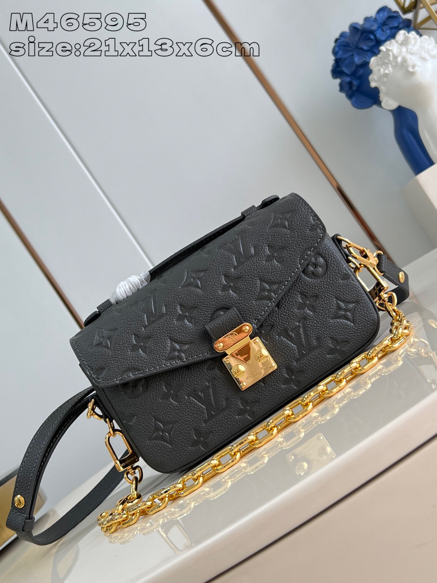 [FREE SHIPPING] LOUIS VUITTON POCHETTE METIS EAST WEST