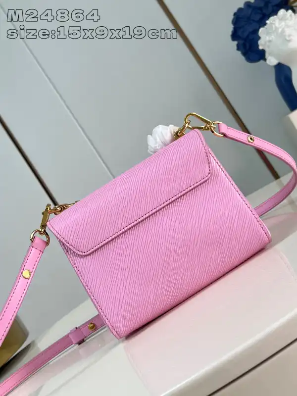 Aaa replica bags LOUIS VUITTON TWIST MM-23*17*9.5CM