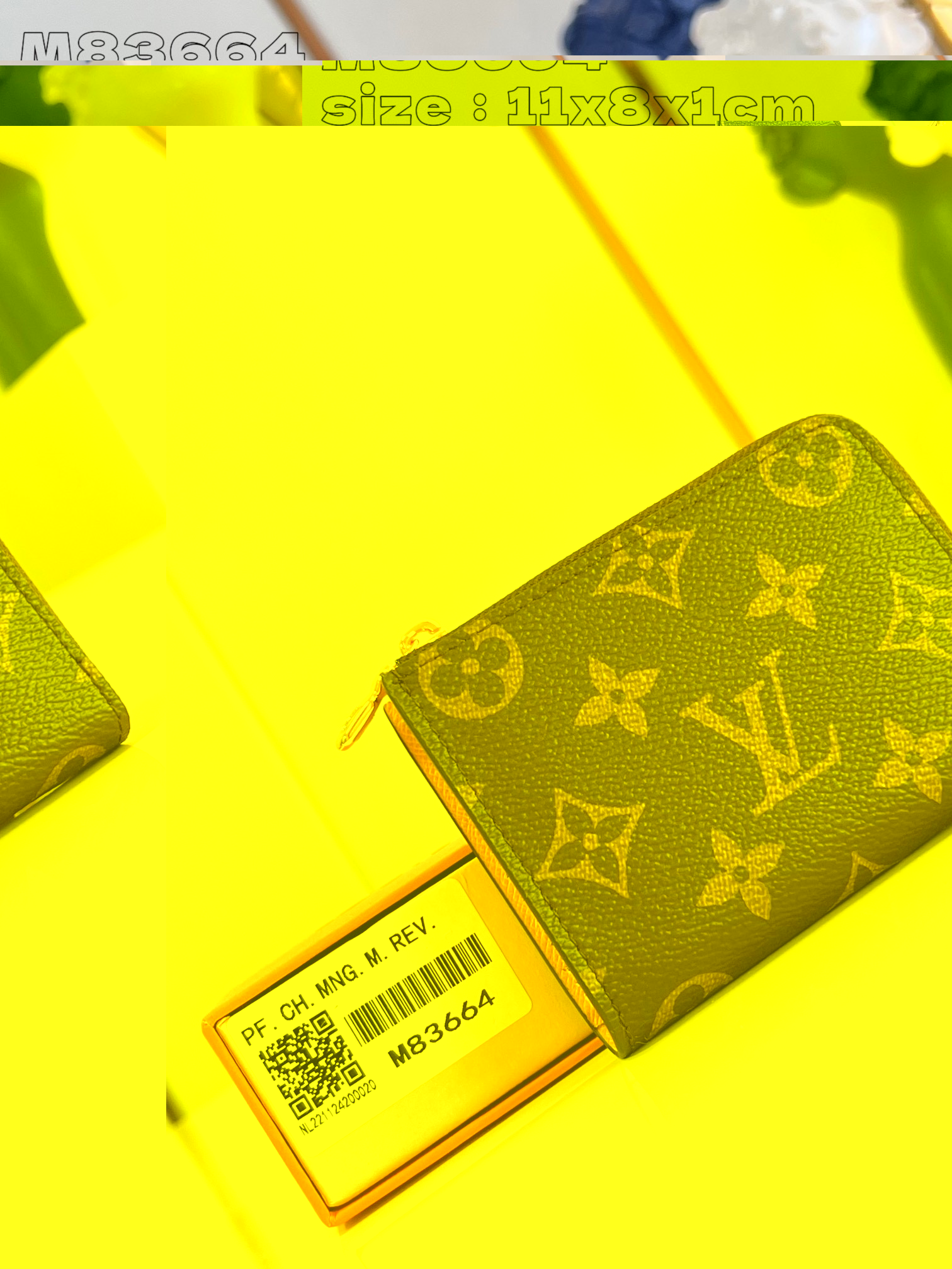 HOT SALE Louis Vuitton Noa Compact Wallet-11*8.5*1.5CM