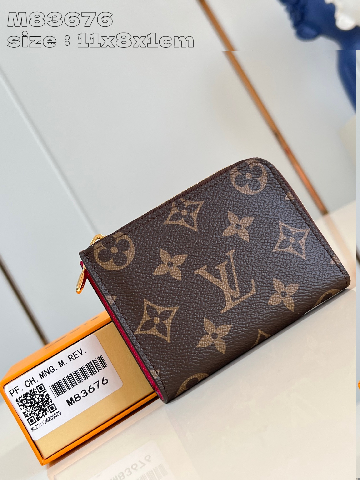 HOT SALE Louis Vuitton Noa Compact Wallet-11*8.5*1.5CM