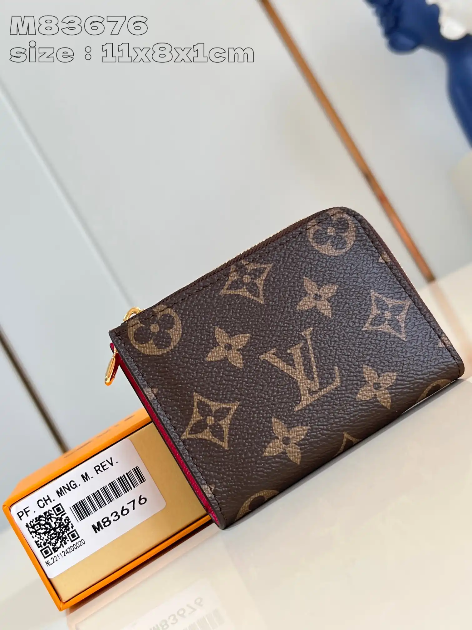 Aaa replica bags Louis Vuitton Noa Compact Wallet-11*8.5*1.5CM