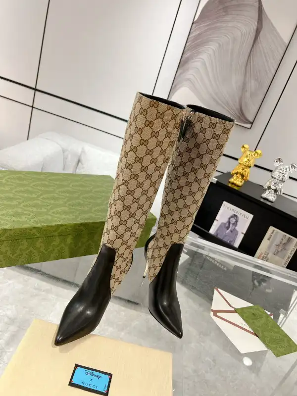 GUCCI GG HIGH BOOTS