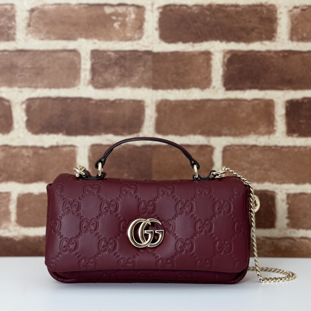 HOT SALE GUCCI GG Milano mini top handle bag-21*12.5*4.5CM