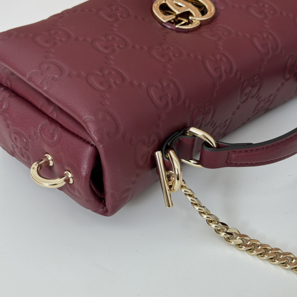 HOT SALE GUCCI GG Milano mini top handle bag-21*12.5*4.5CM