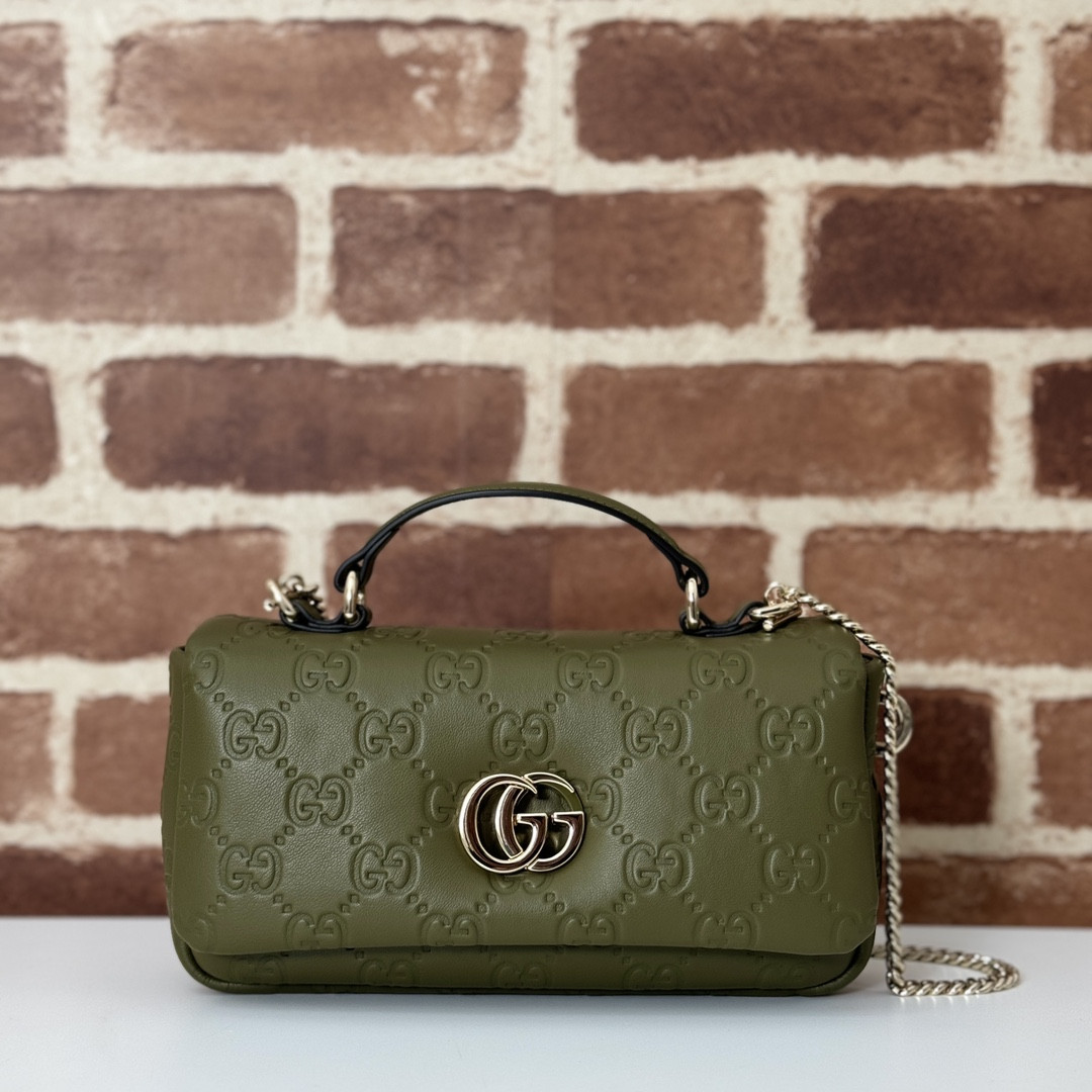 HOT SALE GUCCI GG Milano mini top handle bag-21*12.5*4.5CM