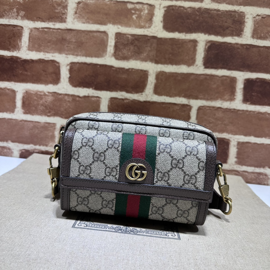 HOT SALE Gucci Ophidia mini bag-20*12.5*9CM