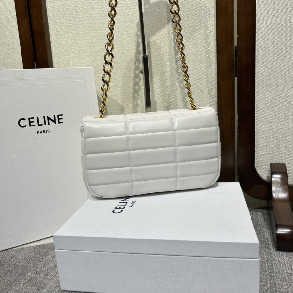 HOT SALE CHAIN SHOULDER BAG MATELASSE MONOCHROME CELIN*