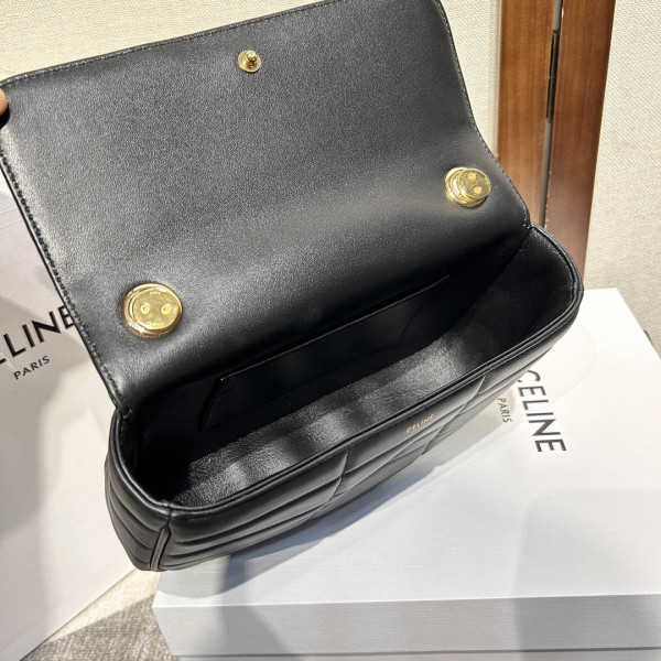 HOT SALE CHAIN SHOULDER BAG MATELASSE MONOCHROME CELIN*