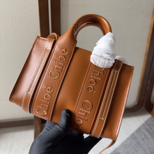 HOT SALE Chloe Mini Woody tote bag-20*14*6cm