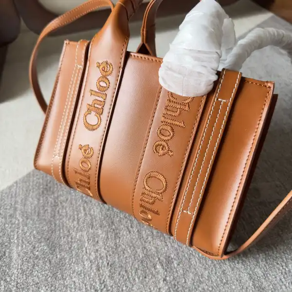 Chloe Mini Woody tote bag-20*14*6cm