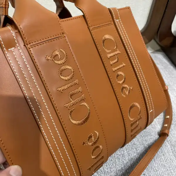 Chloe Woody tote bag-small  medium  large