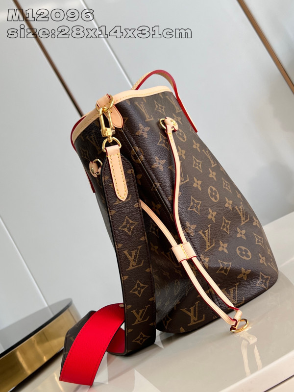 HOT SALE Louis Vuitton Neverfull Bandoulière Inside Out MM-31*28*14cm