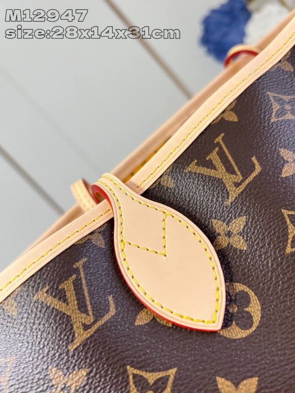 HOT SALE Louis Vuitton Neverfull Bandoulière Inside Out MM-31*28*14cm