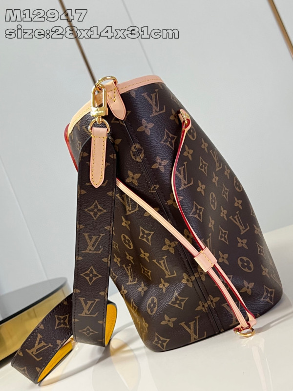 HOT SALE Louis Vuitton Neverfull Bandoulière Inside Out MM-31*28*14cm