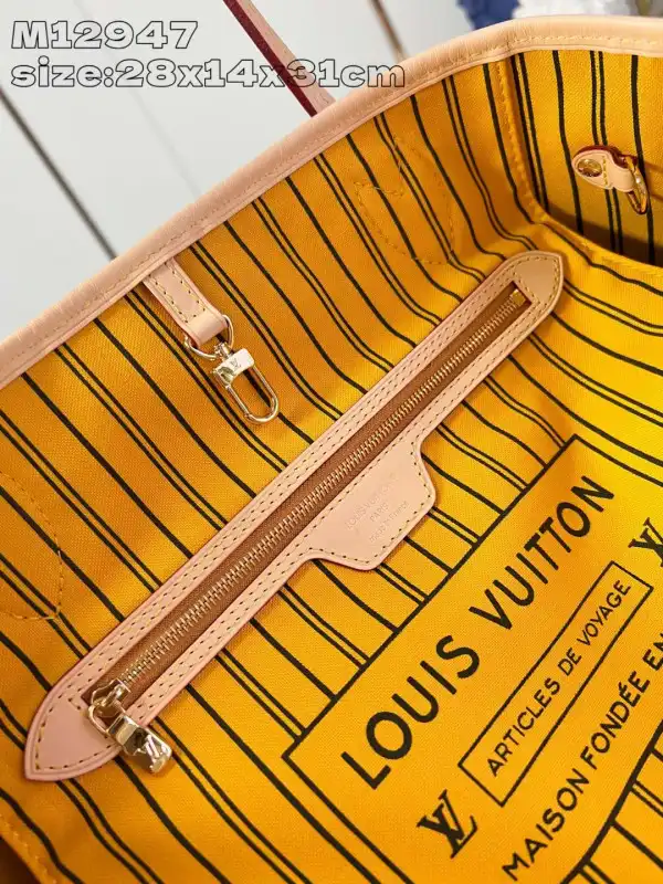 First bag ru Louis Vuitton Neverfull Bandoulière Inside Out MM-31*28*14cm