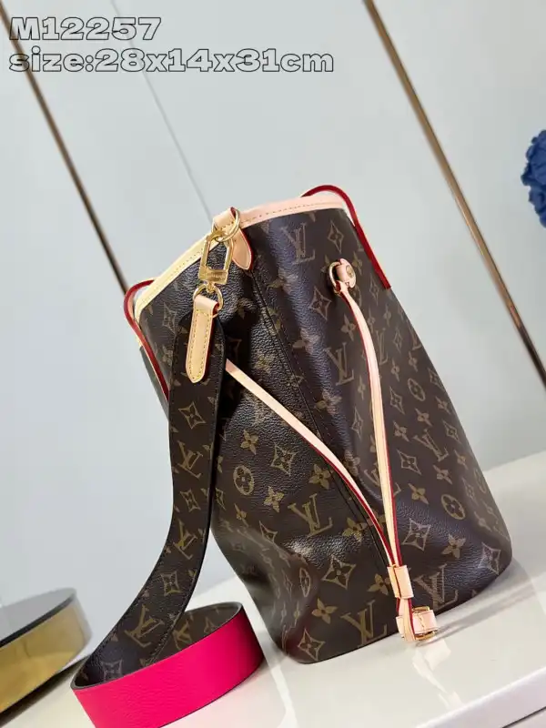 Rep Louis Vuitton Neverfull Bandoulière Inside Out MM-31*28*14cm