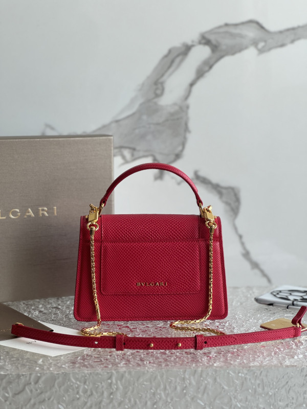 HOT SALE BVLGARI SERPENTI FOREVER MINI TOP HANDLE