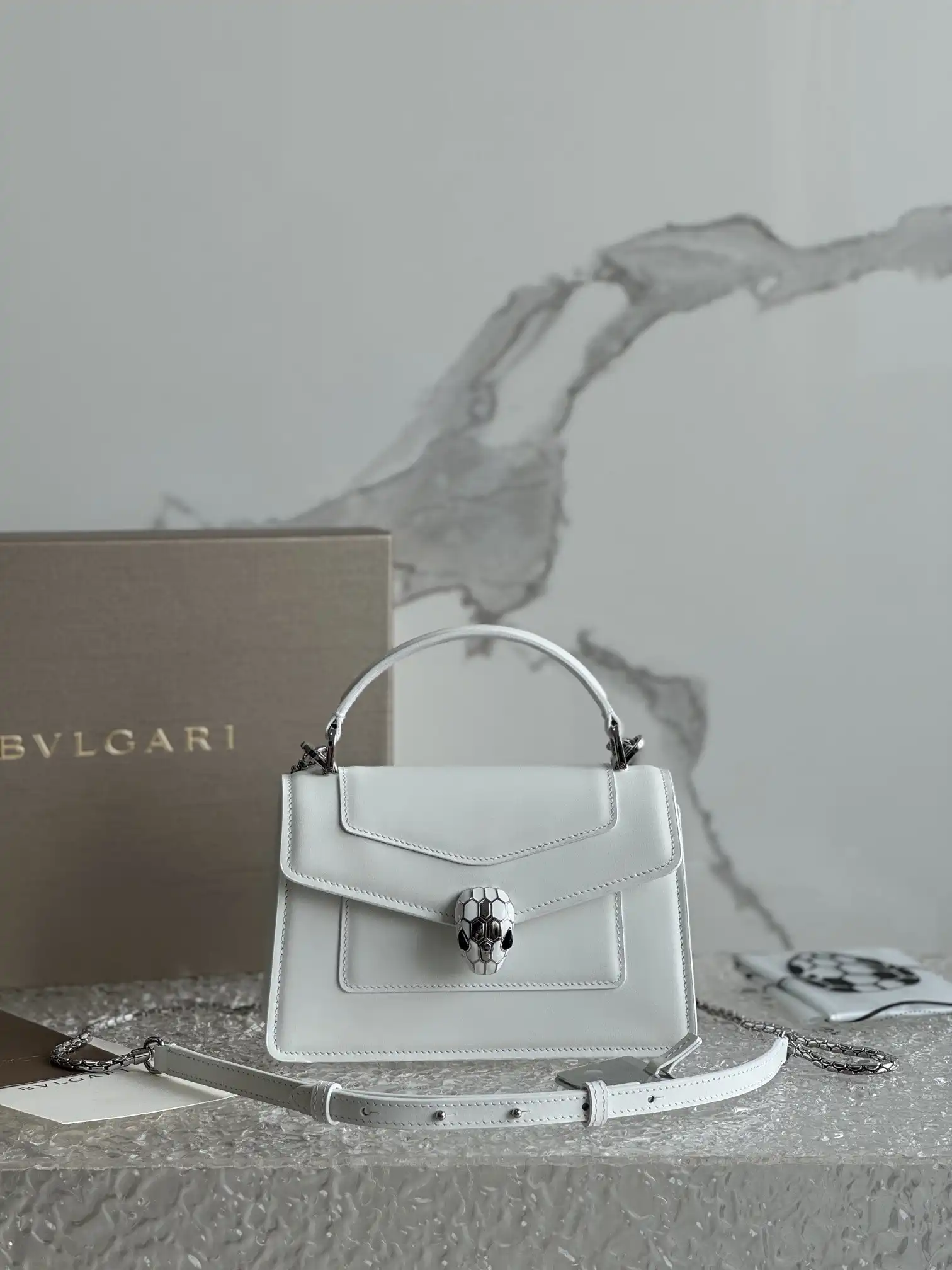 BVLGARI SERPENTI FOREVER MINI TOP HANDLE