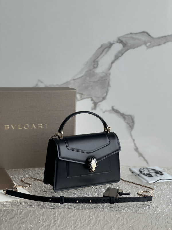 HOT SALE BVLGARI SERPENTI FOREVER MINI TOP HANDLE