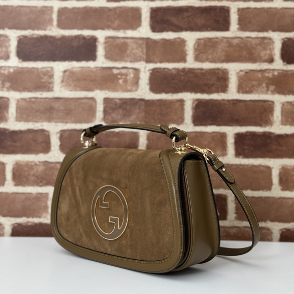 [FREE SHIPPING] Gucci Blondie medium top handle bag