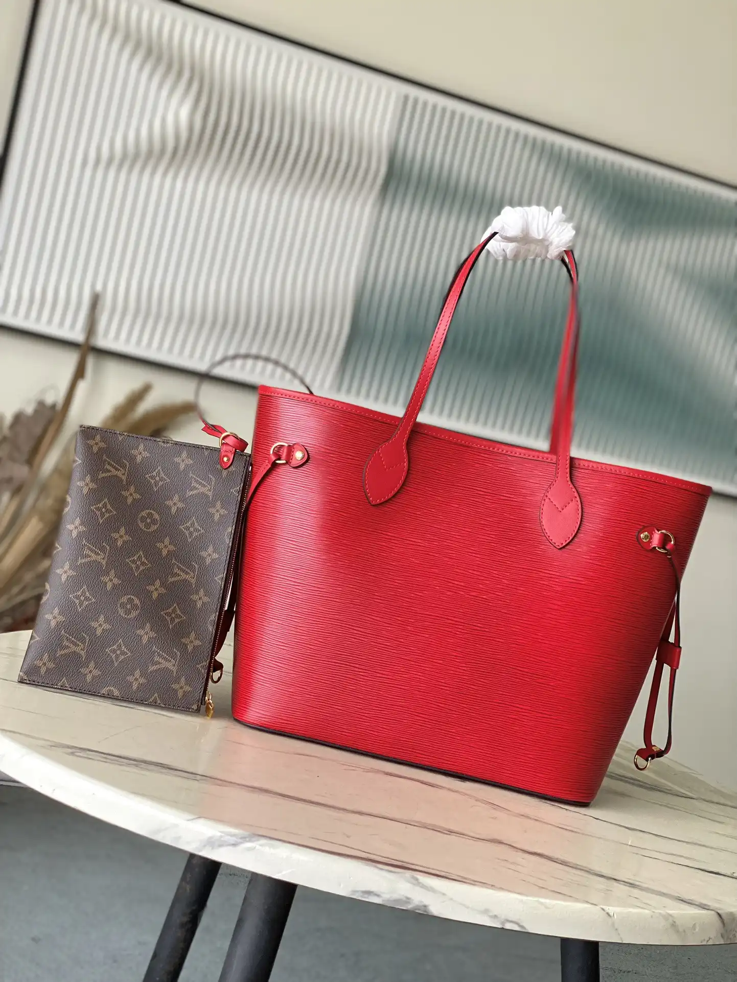 First Bag Ru LOUIS VUITTON NEVERFULL MM-31*28*14cm