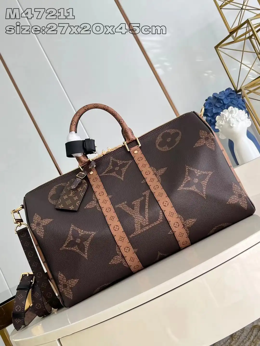 Cheap LOUIS VUITTON KEEPALL BANDOULIÈRE 45