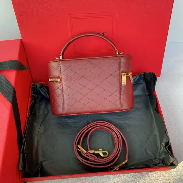 First bag ru YSL Gaby vanity bag in lambskin