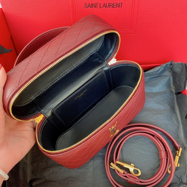 HOT SALE YSL Gaby vanity bag in lambskin