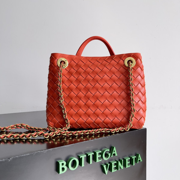 HOT SALE Bottega Veneta Small Andiamo Chain-25*22*10.5cm