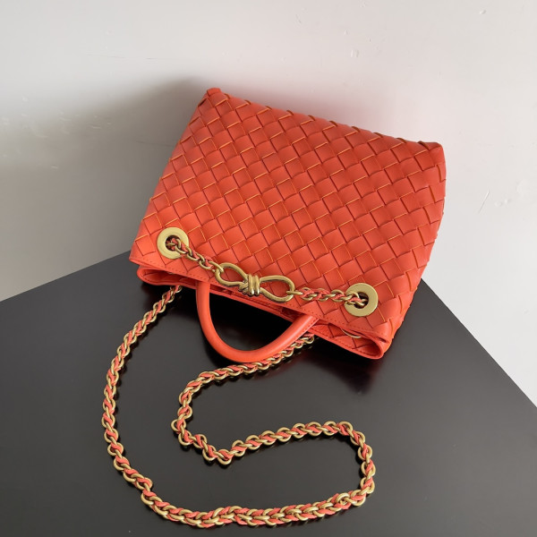 HOT SALE Bottega Veneta Small Andiamo Chain-25*22*10.5cm