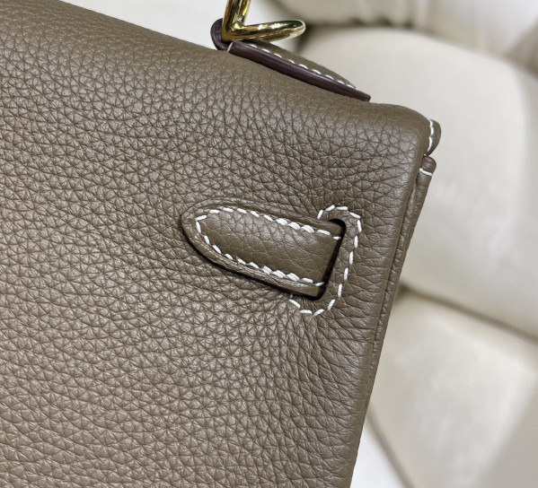 HOT SALE HERMES KELLY 25CM ALL HANDMADE TOGO LEATHER