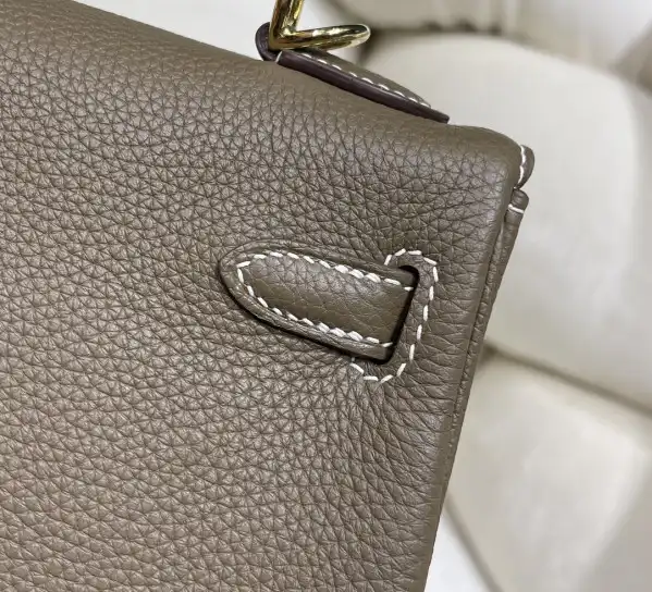 HERMES KELLY 25CM ALL HANDMADE TOGO LEATHER