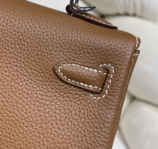 HOT SALE HERMES KELLY 25CM ALL HANDMADE TOGO LEATHER