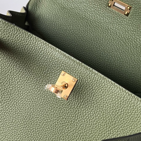 HOT SALE HERMES KELLY 25CM ALL HANDMADE TOGO LEATHER