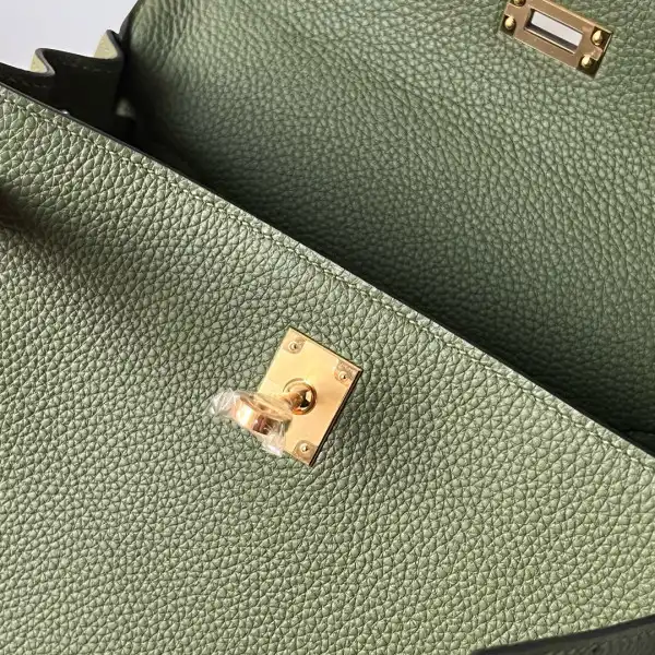 HERMES KELLY 25CM ALL HANDMADE TOGO LEATHER