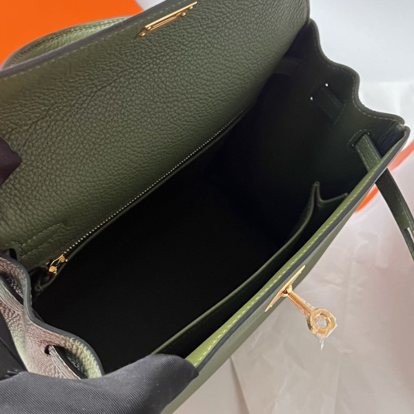 HOT SALE HERMES KELLY 25CM ALL HANDMADE TOGO LEATHER