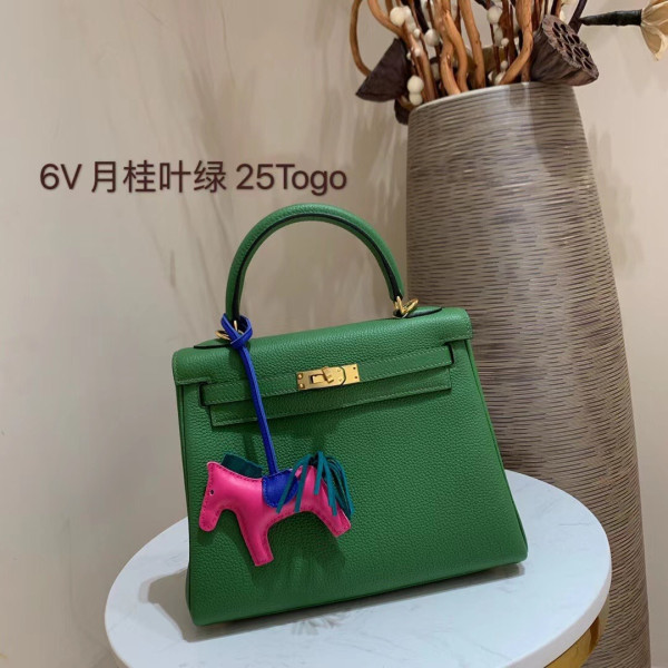 HOT SALE HERMES KELLY 25CM TOGO LEATHER CUSTOMIZED COLORS