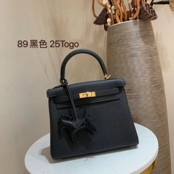 HOT SALE HERMES KELLY 25CM TOGO LEATHER CUSTOMIZED COLORS