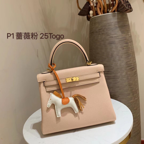 HOT SALE HERMES KELLY 25CM TOGO LEATHER CUSTOMIZED COLORS