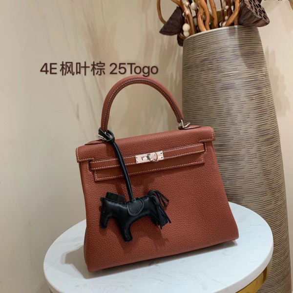 HOT SALE HERMES KELLY 25CM TOGO LEATHER CUSTOMIZED COLORS